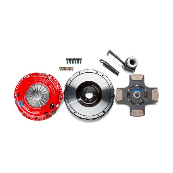 South Bend Clutch Stage 4 Extreme Clutch & Flywheel Kit for Audi A3 8P, Volkswagen B6 Passat / MK1 EOS / Golf GTI MK5 / Jetta MK5 / Jetta GLI MK5 & More