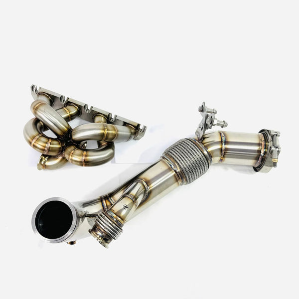 Stainless Steel Manifold & Downpipe Kit — VW Golf GTI / Golf R (MK5/MK6) / Audi A3 / S3 (8P) (2006–2014)