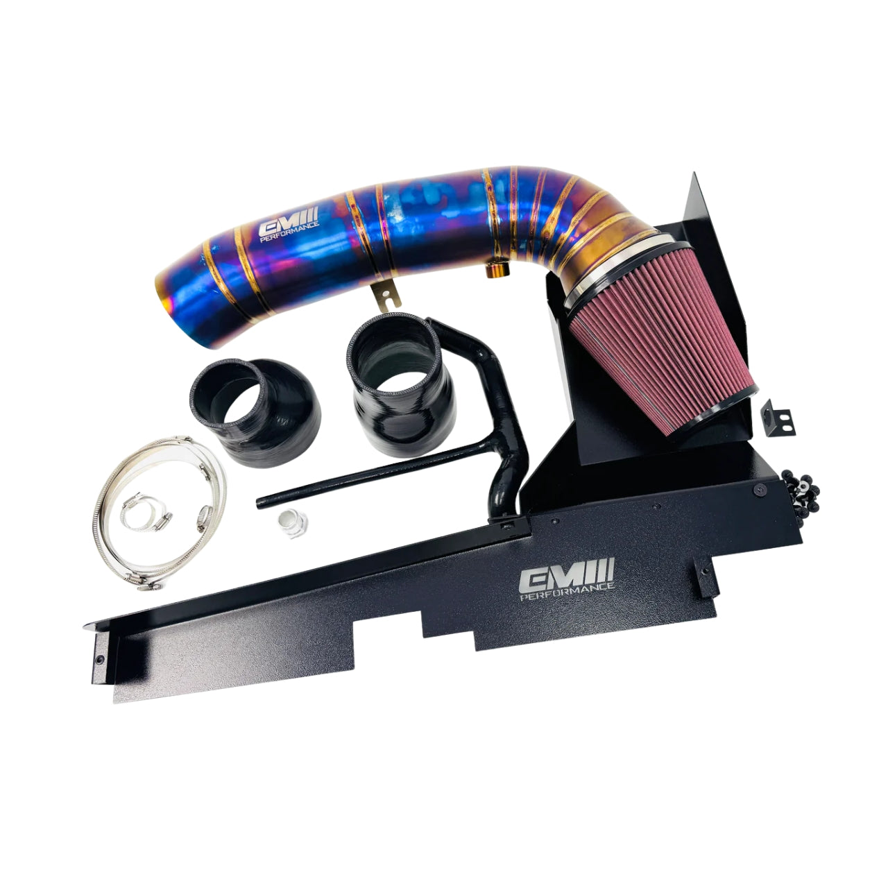 Titanium 5'' Air Intake System with Air Guide — Audi TT RS (8S) / RS3 (8V/8Y) (2017–2023)