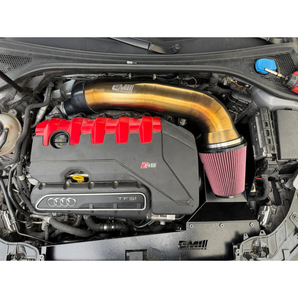 Titanium 5'' Air Intake System with Air Guide — Audi TT RS (8S) / RS3 (8V/8Y) (2017–2023)