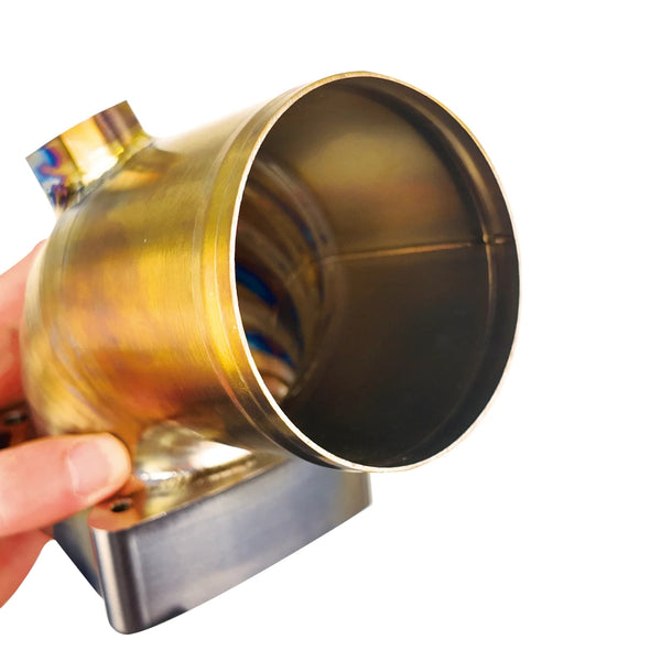 Titanium Throttle Elbow — Audi RS3 (8V8Y) TT RS (8S) (2017–2024)
