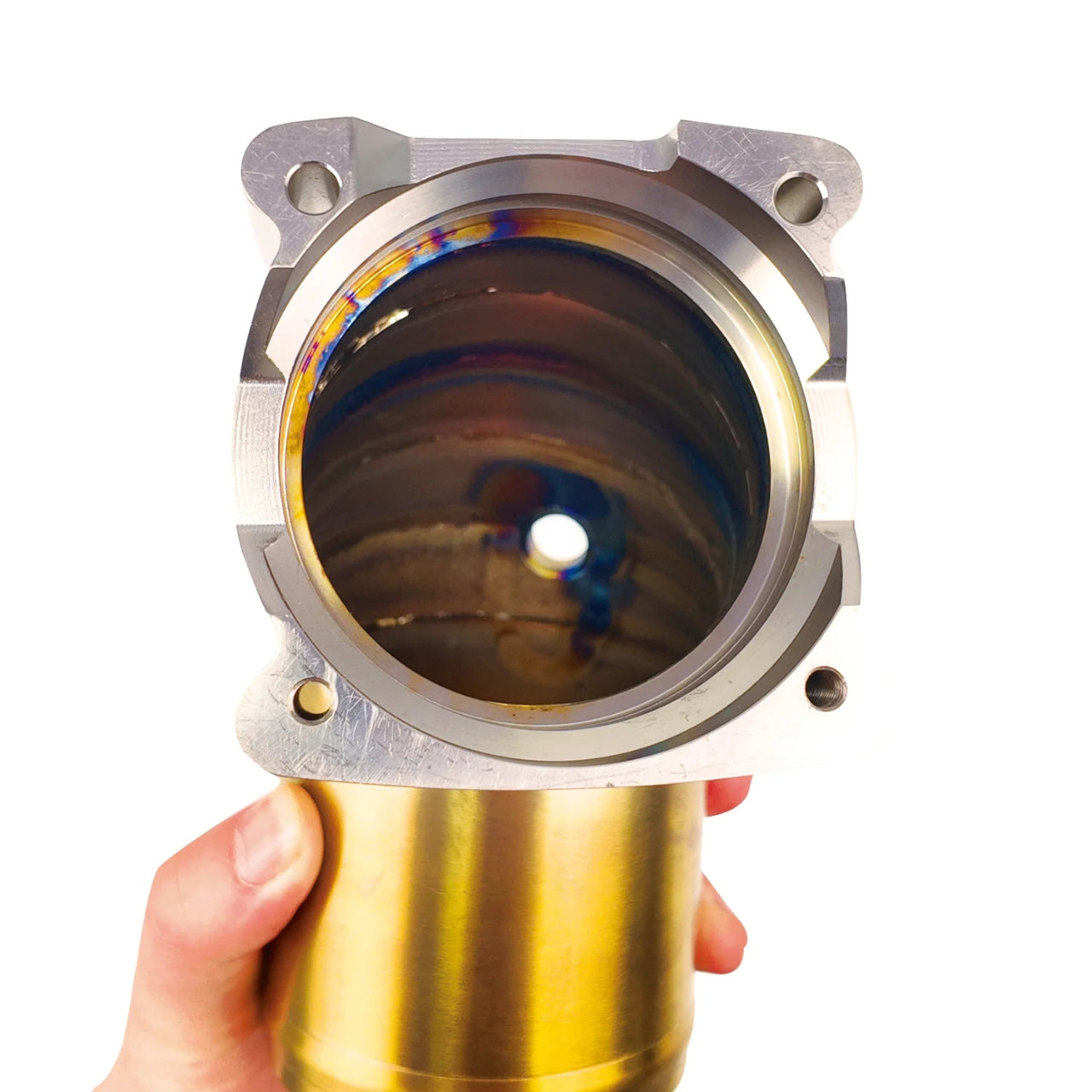 Titanium Throttle Elbow — Audi RS3 (8V8Y) TT RS (8S) (2017–2024)