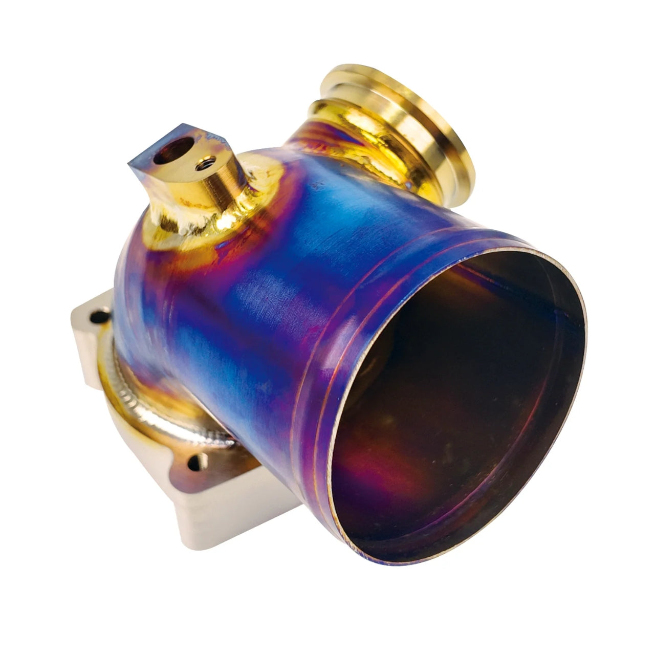 Titanium Throttle Elbow — Audi RS3 (8V8Y) TT RS (8S) (2017–2024)