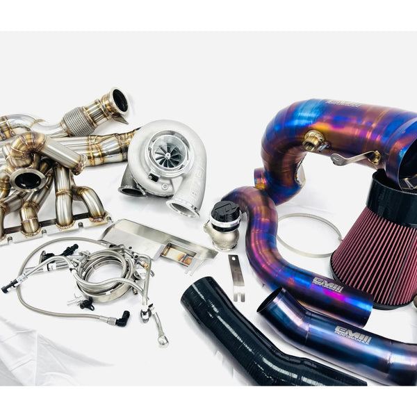 Titanium Top-Mounted Full Frame Turbo Kit — Audi RS3 (8V/8Y) / TTRS (8S) (2017–2024)