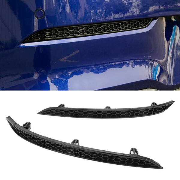 Gloss Black Honeycomb Reflector Delete Inserts - Volkswagen Golf MK8 (2022-2025)