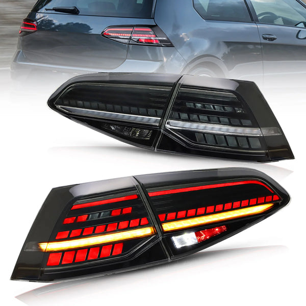 Sequential LED Tail Lights — Volkswagen Golf MK7 / MK7.5 (2015–2021)