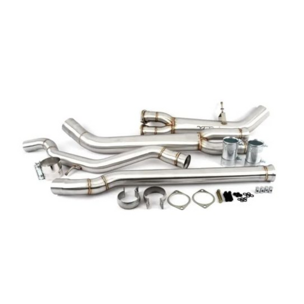 VRSF 3.5" Cast Stainless Steel High Flow Single Midpipe for BMW M3 F80 / M4 F82 / M4 F83 (2015–2020)