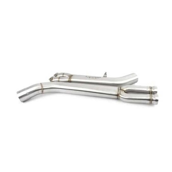 VRSF 3.5" Cast Stainless Steel High Flow Single Midpipe for BMW M3 F80 / M4 F82 / M4 F83 (2015–2020)