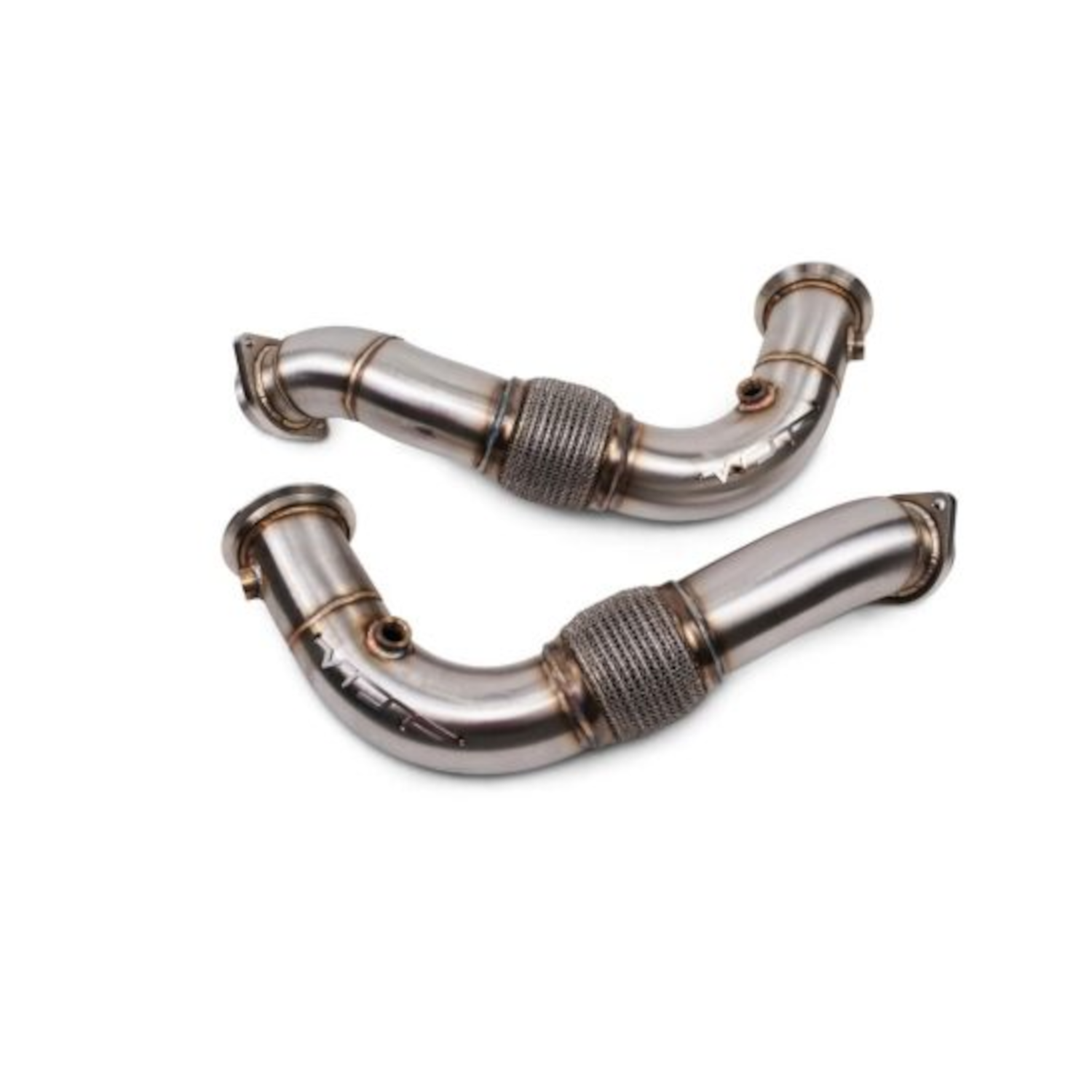 VRSF 3.5" Cast Stainless Steel Racing Downpipes — BMW Multi-Platform Fitment (F01/F02/F06/F12/F13/F10) (2009–2018)