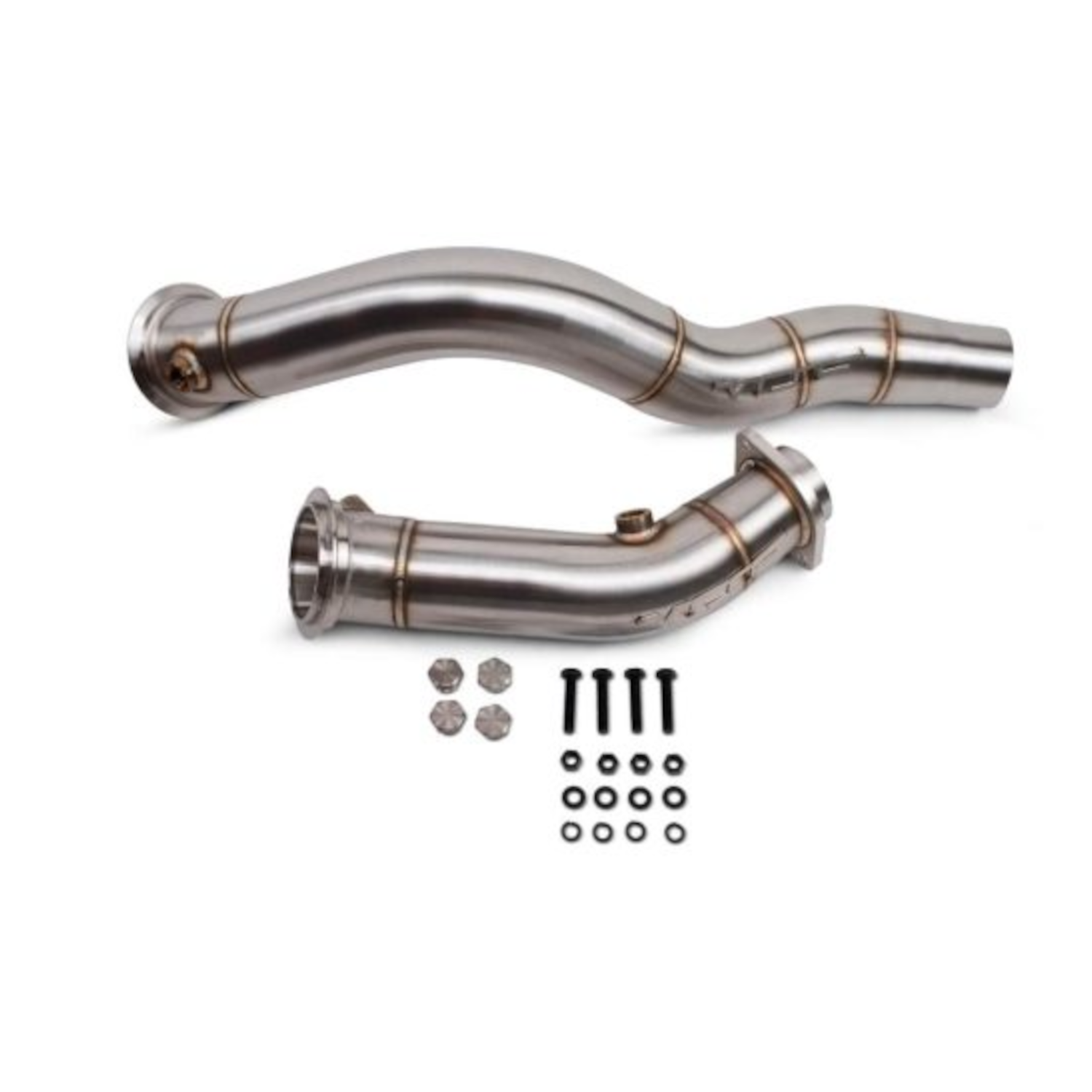 VRSF 3.5" Cast Stainless Steel Racing Downpipes — BMW M3 / M4 / M2 Competition (F80/F82/F83/F87) (2015–2020)