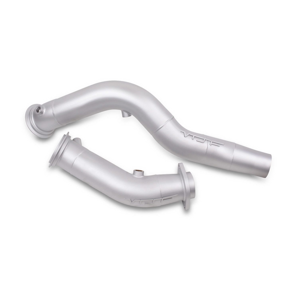 VRSF 3.5" Cast Stainless Steel Racing Downpipes — BMW M3 / M4 / M2 Competition (F80/F82/F83/F87) (2015–2020)