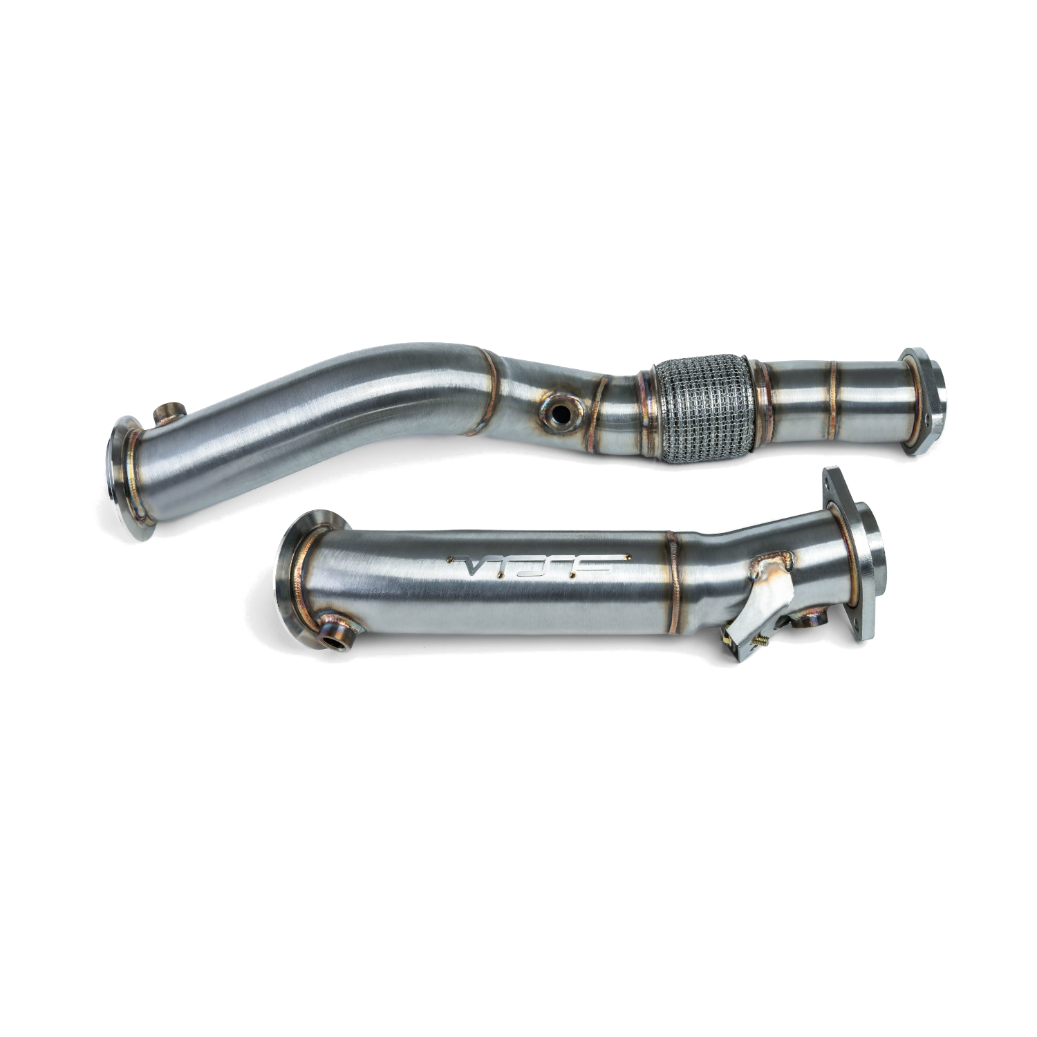 VRSF 3.5" Cast Stainless Steel Racing Downpipes — BMW M3 / M3 Competition / M4 / M4 Competition / M2 (G80/G82/G83/G87) (2021–2024)