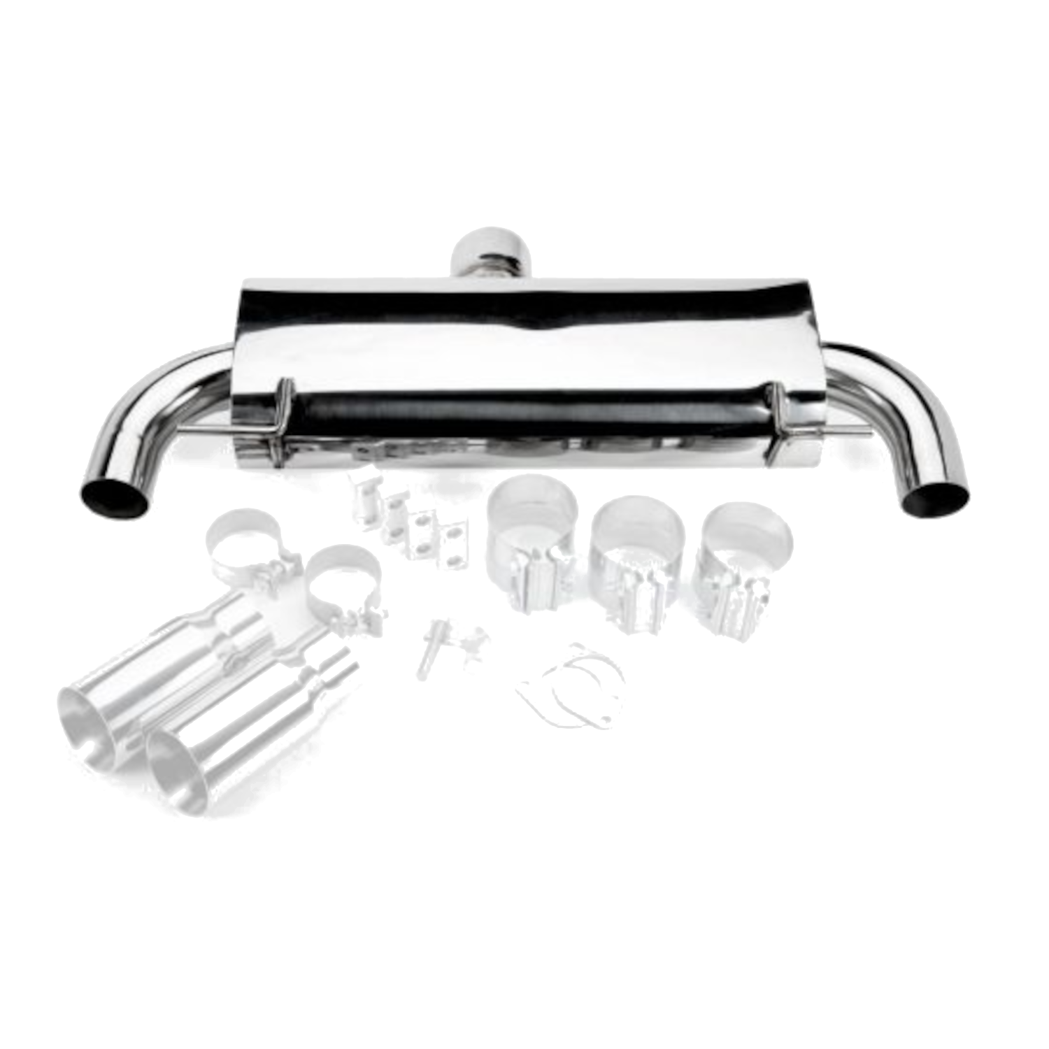 VRSF 3.5" Catback Exhaust Street Muffler — BMW 335i (E90/E92/E93) (2006–2013)