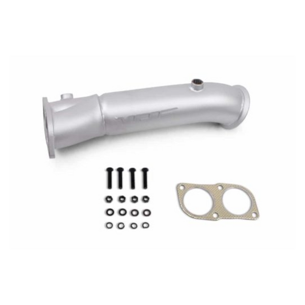 VRSF 3.5" Ceramic Coated Cast Stainless Steel Downpipe — BMW 135i / 335i (E82/E88/E90/E92/E93) (2006–2013)