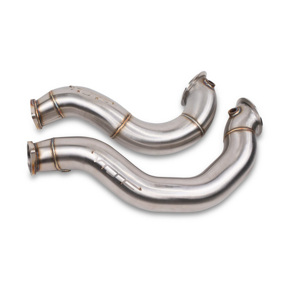 VRSF 3 Cast Stainless Steel Downpipes — BMW 1M / 135i / 335i (E82/E88/E90/E92/E93) (2006–2013)
