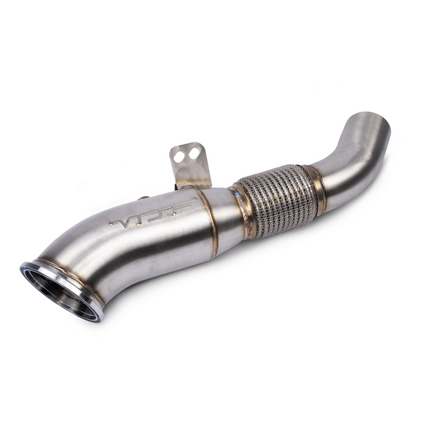 VRSF 4.5" Cast Stainless Steel Downpipe — BMW Multi-Platform Fitment (G05/G06/G07/G20/G22/G23/G26/G42) (2019–2024)