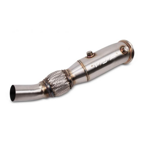 VRSF 4" Cast Stainless Steel Racing Downpipe — BMW 528i (F10) (2011–2016)