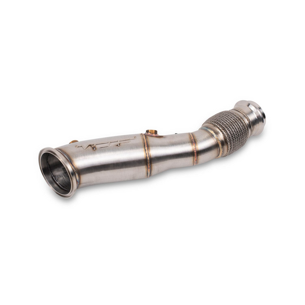 VRSF 4" Cast Stainless Steel Racing Downpipe — BMW 230i / 430i / 330e / 330i (F22/F23/F32/F33/F36/G20) (2014–2024)