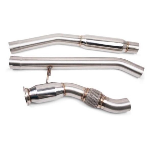 VRSF Cast Stainless Steel Downpipe & Midpipe Combo for BMW X5 35d E70 (2007–2013)