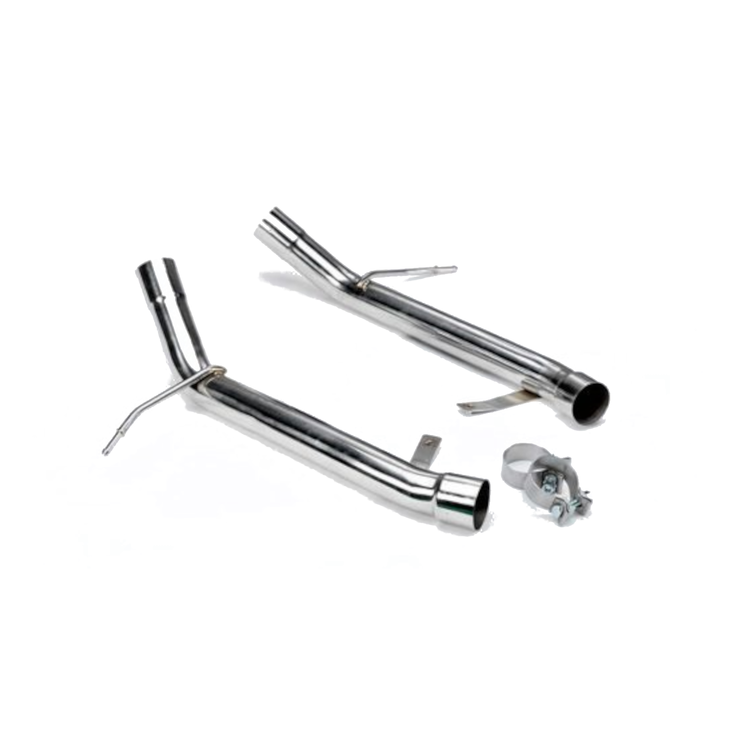 VRSF Stainless Steel Muffler Delete — BMW 335i (E90/E92/E93) (2006–2013)