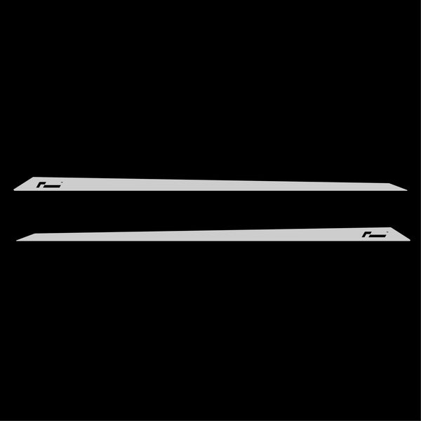 Racingline Door Decals Long - Silver / A4 / A5 / A6 / Passat / Arteon etc for Audi A4 B9 / B9.5 / B8 & More (2007–2026)