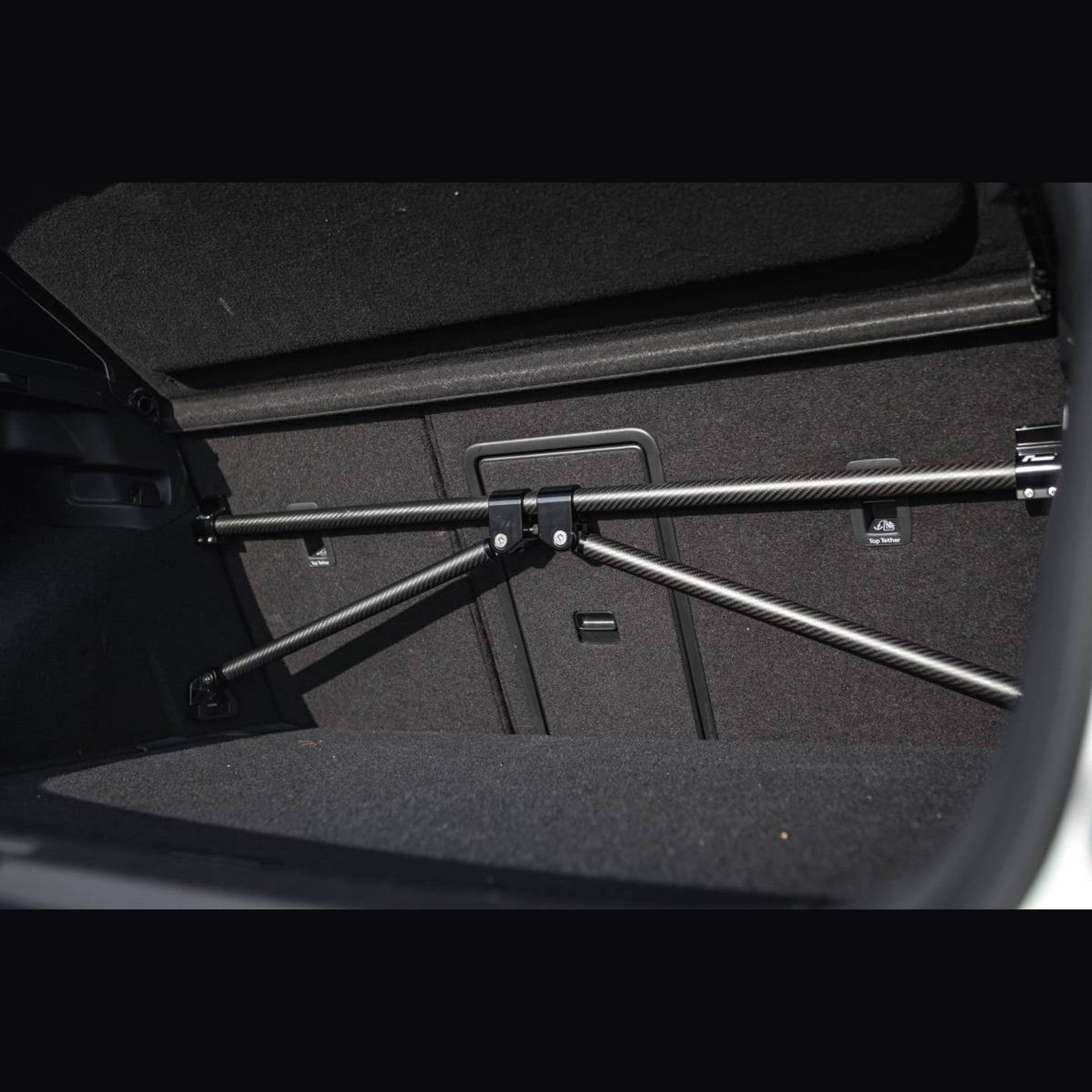 Racingline Carbon Fiber Rear Body Brace - Golf / Leon / Octavia for Volkswagen Golf MK7 / MK8 (2013–2024)