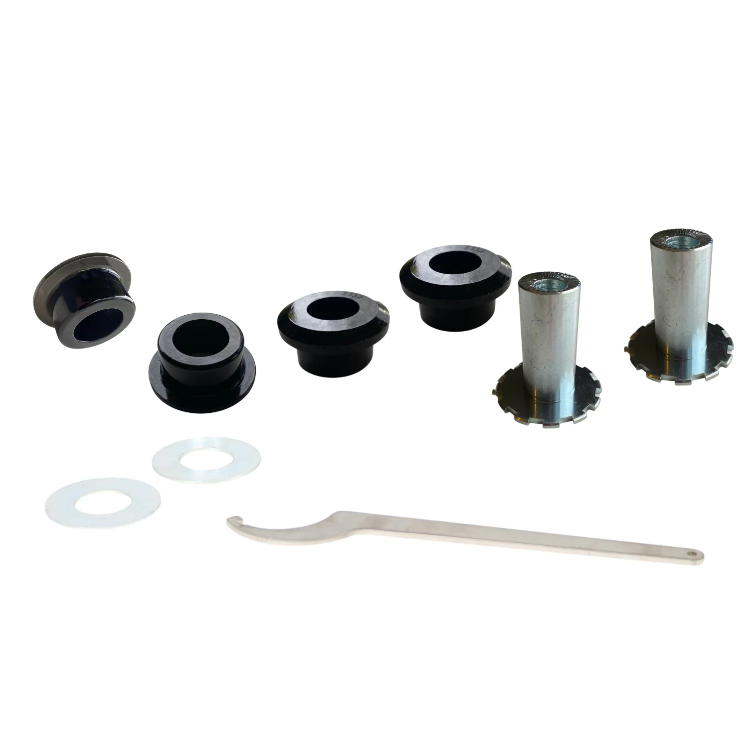 Whiteline Front Lower Inner Bushings Offset Kit — Volkswagen Golf / Golf GTI / Golf R (MK7) (2015–2021)