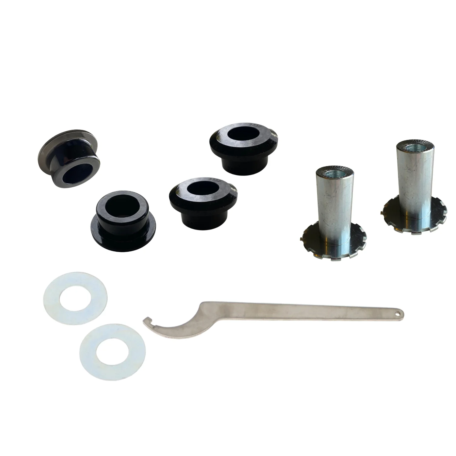 Whiteline Front Lower Inner Bushings Offset Kit — Volkswagen Golf / Golf GTI / Golf R (MK7) (2015–2021)