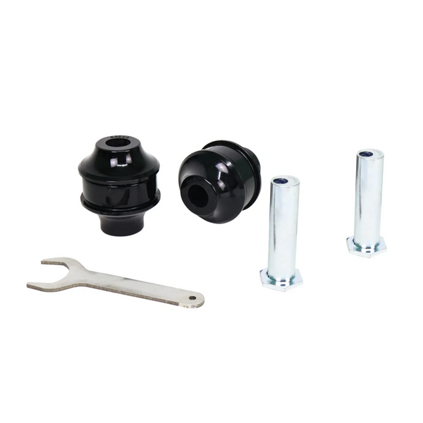Whiteline Front Radius Arm Lower Bushing Double Offset Caster Kit — BMW Multi-Platform Fitment (F22/F23/F30/F31/F34/F80/G20) (2012–2024)