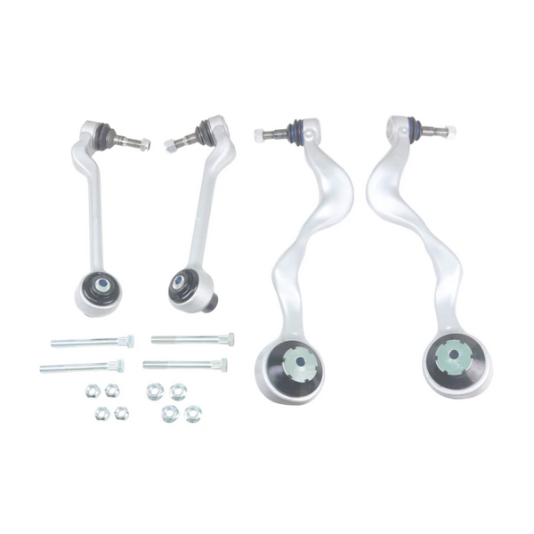 Whiteline Front Suspension Alloy Wishbone Control & Radius Arm Kit — BMW Multi-Platform Fitment (E46/E82/E88/E90/E91/E92/E93) (1999–2013)