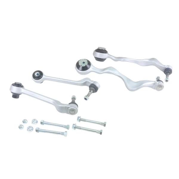 Whiteline Front Suspension Alloy Wishbone Control & Radius Arm Kit — BMW Multi-Platform Fitment (E46/E82/E88/E90/E91/E92/E93) (1999–2013)