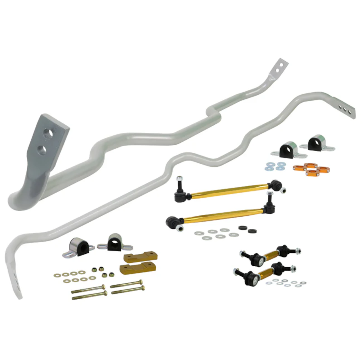 Whiteline Front & Rear Sway Bar Kit — Audi A3 / MK2 TT (8J) / MK2 TT RS (8J) / MK2 TTS (8J), Volkswagen Golf R32 / Golf R (8P/MK5/MK6) (2006–2014)