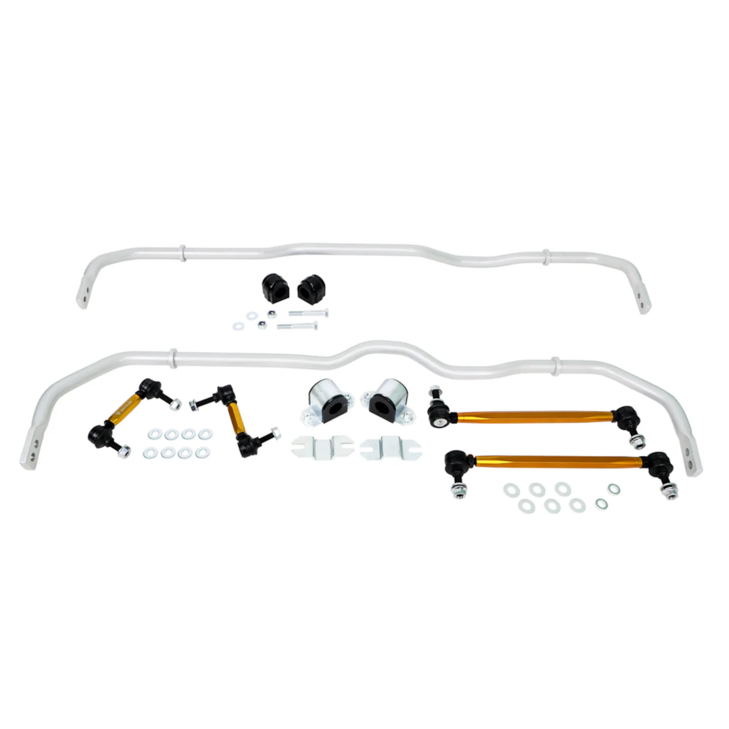 Whiteline Front & Rear Sway Bar Kit — Audi A3 / MK2 TT (8J) / MK2 TT RS (8J) / MK2 TTS (8J), Volkswagen Golf R32 / Golf R (8P/MK5/MK6) (2006–2014)