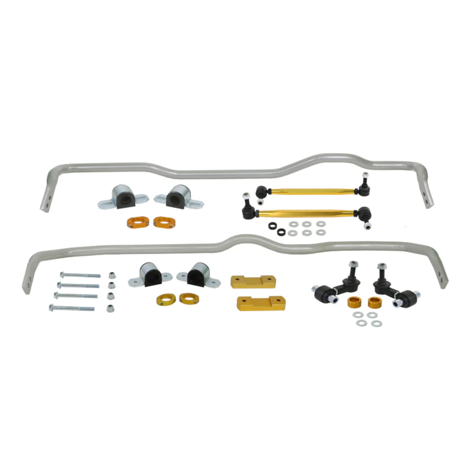 Whiteline Front & Rear Sway Bar Kit — Audi A3 / RS3 / S3, Volkswagen Golf Alltrack / Golf Sportwagen / Golf R (8V/MK7) (2015–2021)