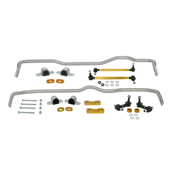Whiteline Front & Rear Sway Bar Kit — Audi A3 / RS3 / S3, Volkswagen Golf Alltrack / Golf Sportwagen / Golf R (8V/MK7) (2015–2021)