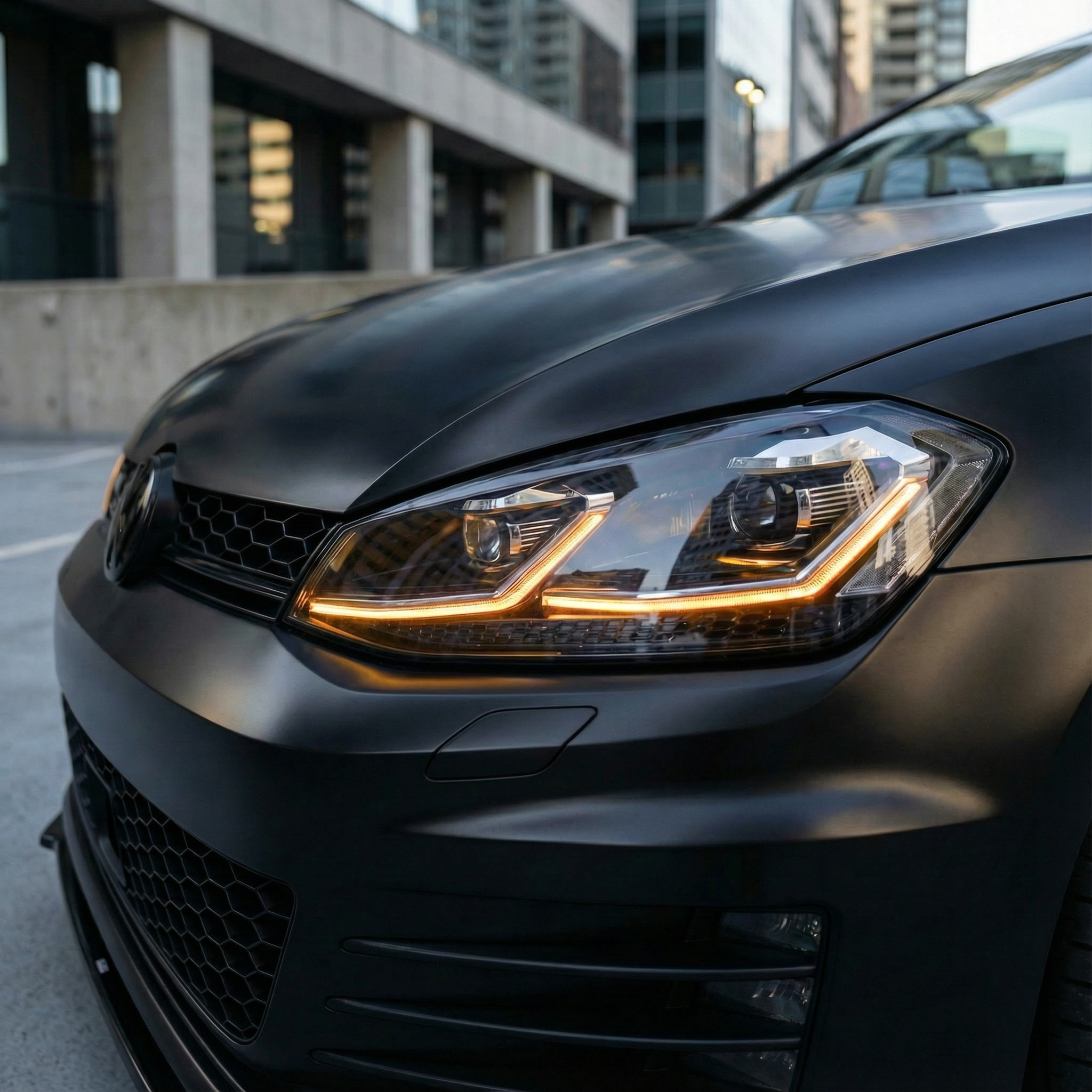 Headlight DRL Module RGBW Upgrade for VW Golf MK7.5