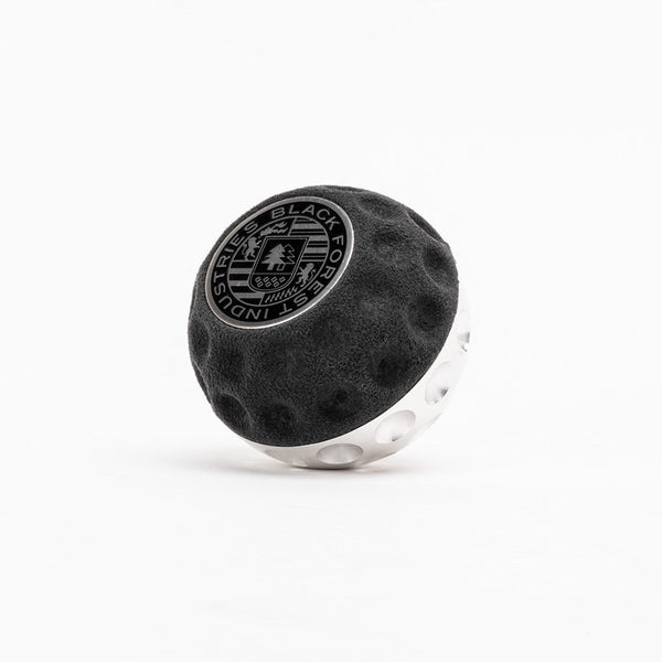 BFI GSB Heavy Weight Shift Knob, CAE Shifter - Charcoal Alcantara / Machined Finish