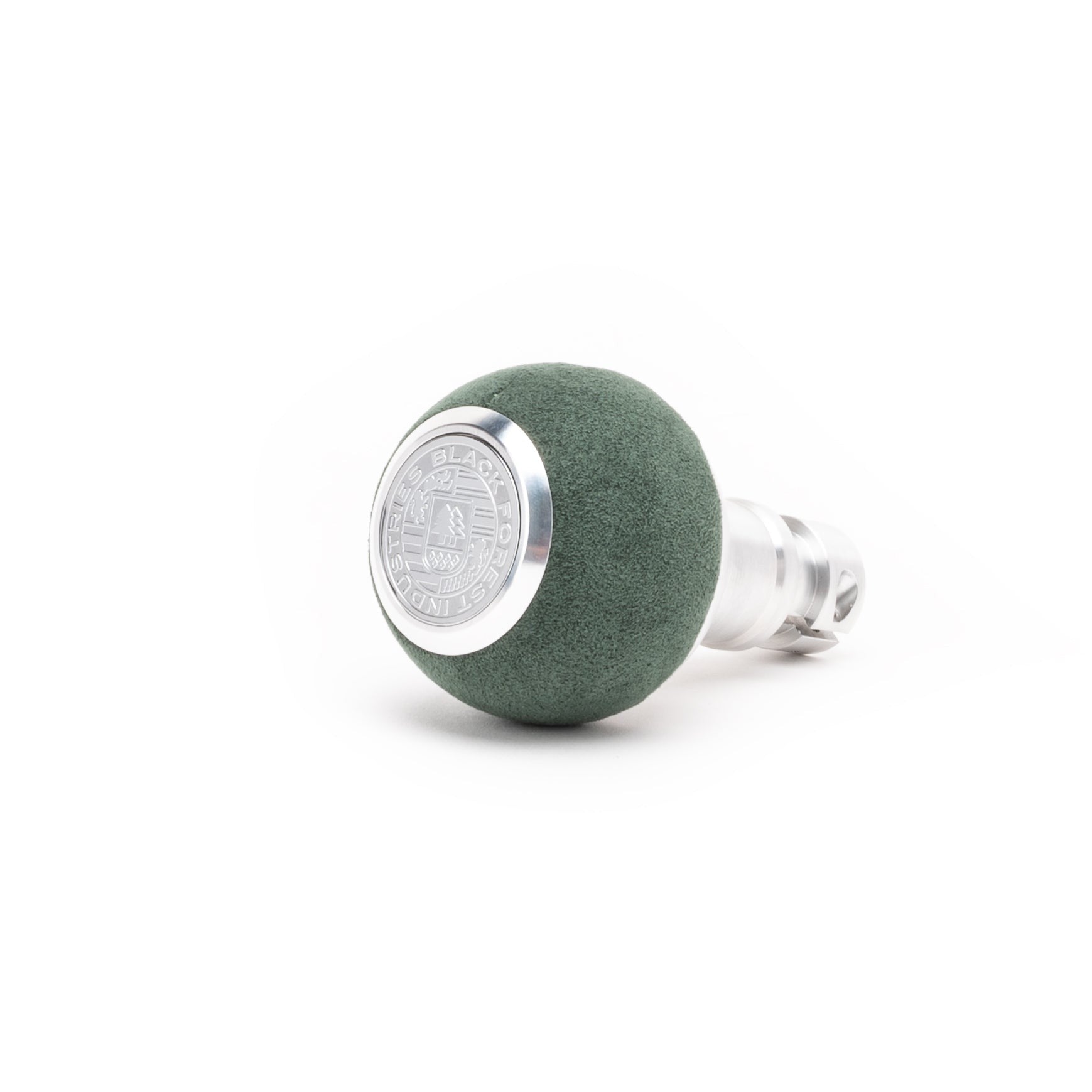 BFI GS2 Heavy Weight Shift Knob for Porsche 911 964 / 997 (1989–2012) - Emerald Green Alcantara / Machined Finish / 964-993