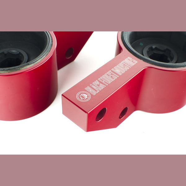 BFI Caster+Rear Control Arm Brackets w/ Solid Rubber Bushings for Volkswagen Golf MK5 / MK6 (2003–2013)