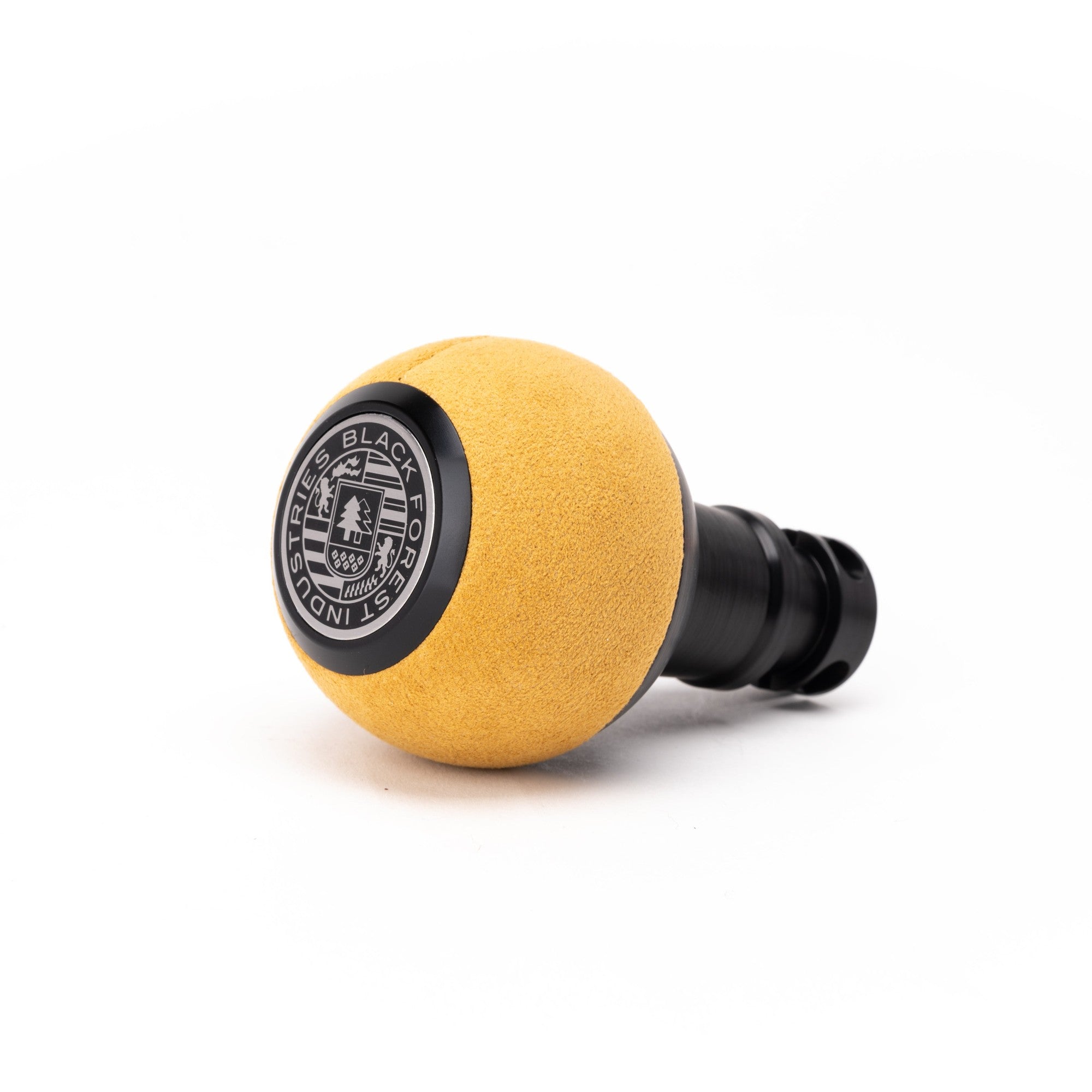 BFI GS2 Heavy Weight Shift Knob, Threaded - Caramel Alcantara / Black Anodized