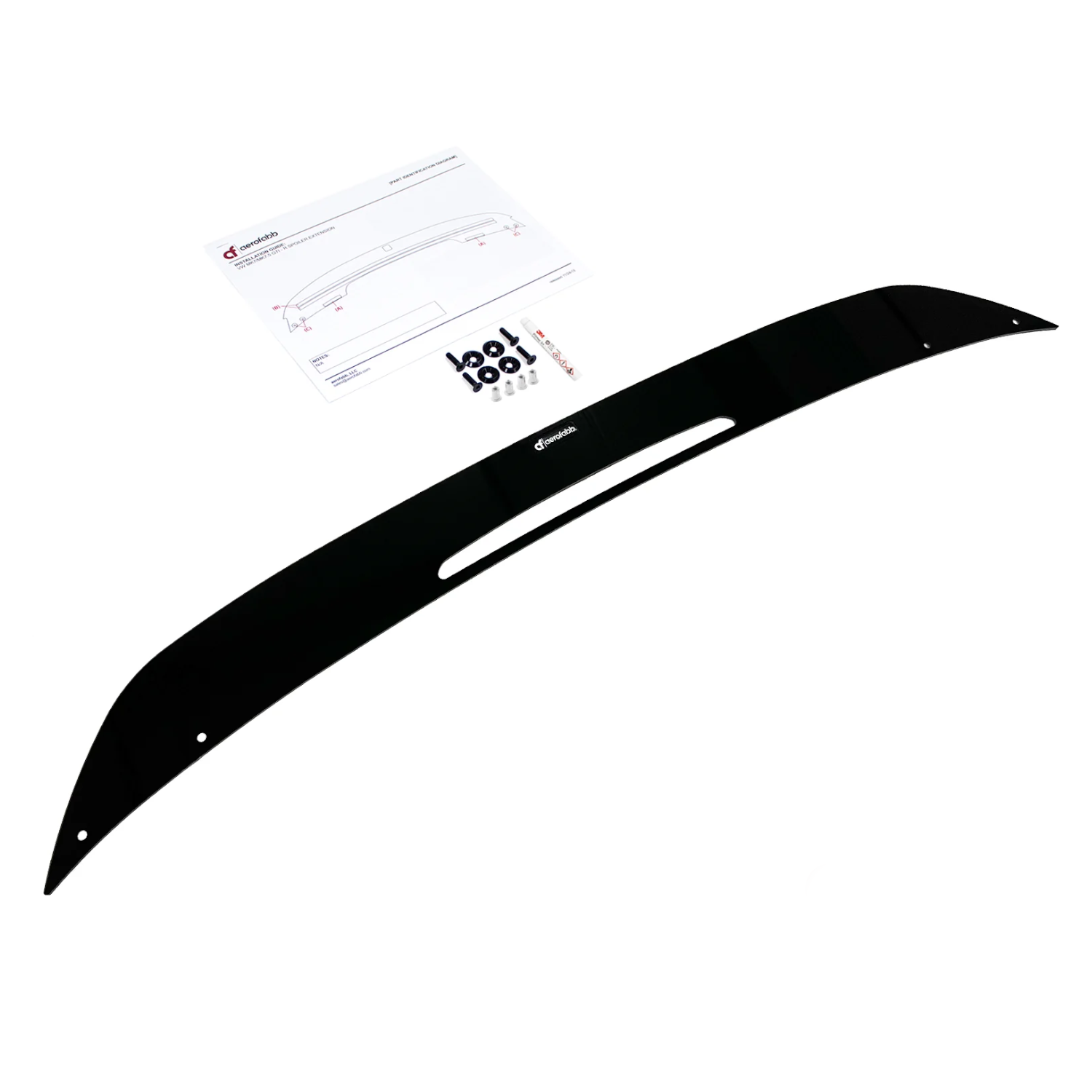 aerofabb Street Edition Rear Spoiler Extension for Volkswagen MK2 Tiguan