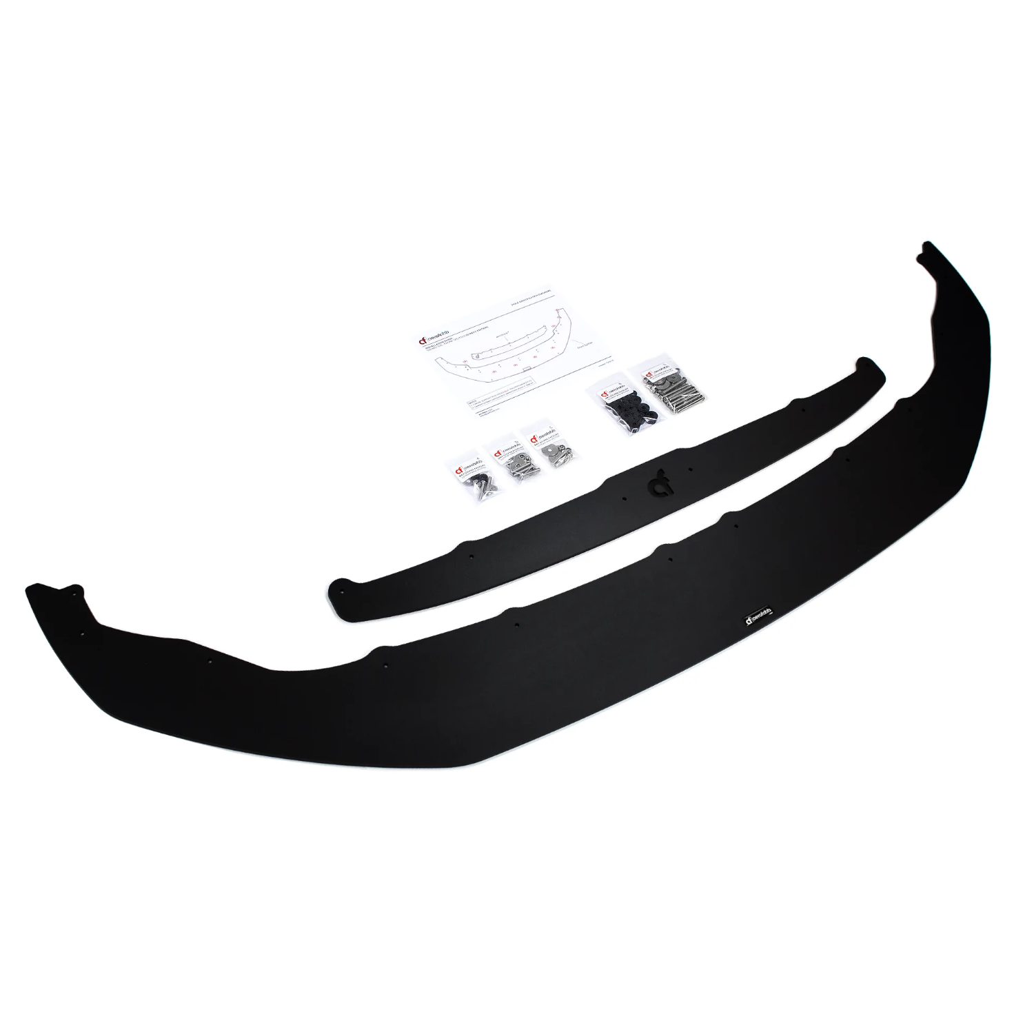 aerofabb Street Edition V2 Front Splitter for Volkswagen MK2 Tiguan