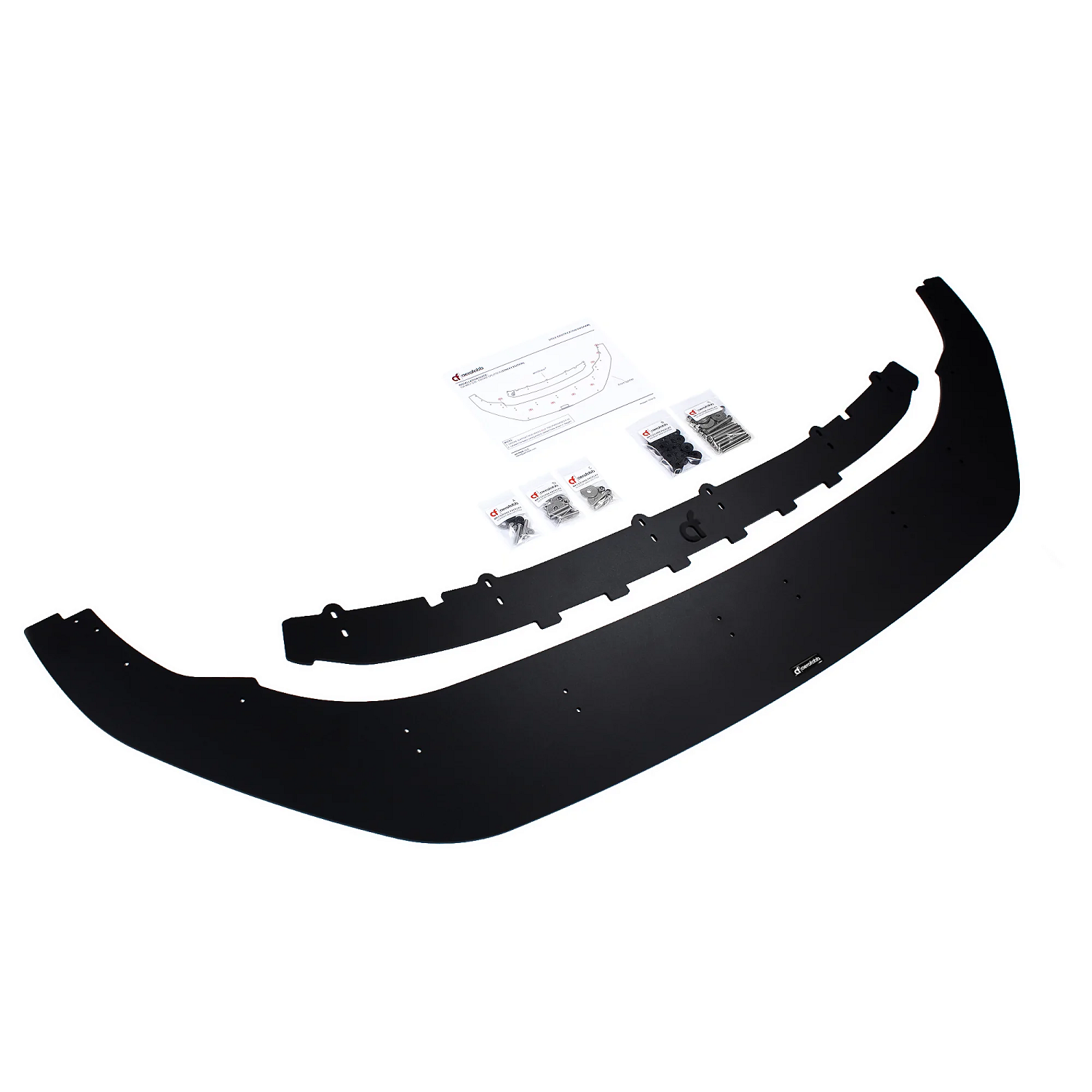 aerofabb Street Edition V2 Front Splitter for Volkswagen Golf R MK7 (2015–2021)