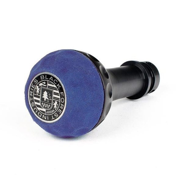 BFI GSB Heavy Weight Shift Knob, Auto / DSG, Golf Ball for Volkswagen Passat, Atlas, Eos, Passat CC & More (1999–2026) - Blue Alcantara / Black Anodized