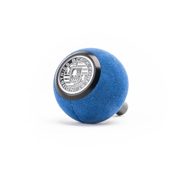 BFI GS2 Heavy Weight Shift Knob for Audi R8 42 / 4S (2006–2024) - Blue Alcantara / Black Anodized / V2