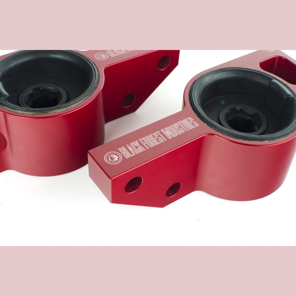 BFI Caster+Rear Control Arm Brackets w/ Solid Rubber Bushings for Volkswagen Golf MK5 / MK6 (2003–2013)