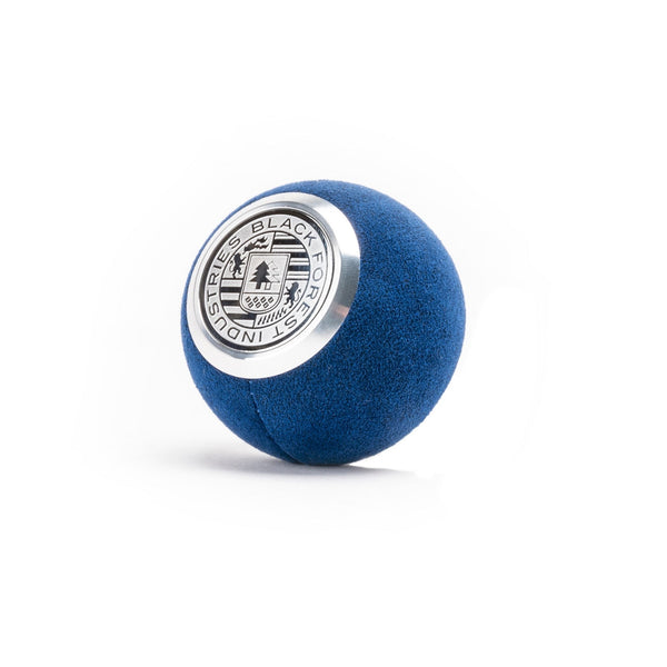 BFI GS2 Heavy Weight Shift Knob, Universal - Normal / Standard / Blue Alcantara / Machined Finish