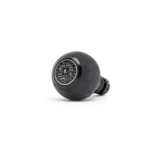 BFI GS2 Heavy Weight Shift Knob, Auto / DSG for BMW 3 Series, Z3, 5 Series, 7 Series & More (1990–2010) - Charcoal Alcantara / Black Anodized