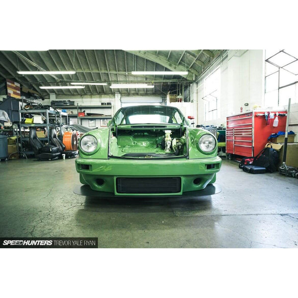 CSF Race Oil Cooler for Universal Single-Pass Oil Cooler / IROC Porsche / M22x1.5 / 24L x 5.75H x 2.16W