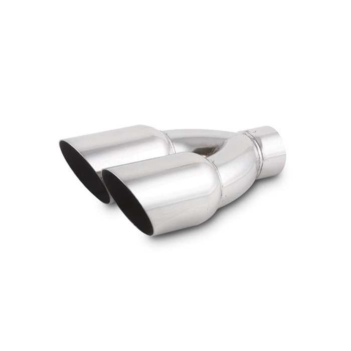 Dual Outlet Weld-On Exhaust Tips